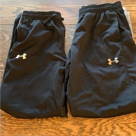 Under Armour Other - Under Armour Kids Black and Gray Joggers